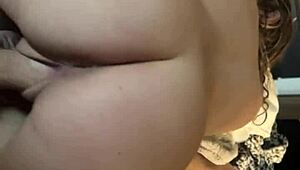 Damn, watch pawg teen Bailey ride me in morning POV!