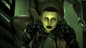 Rey tries out for porn again in this old 3d cartoon audition