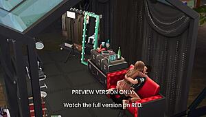 Naughty backstage fun in 3d hentai preview?