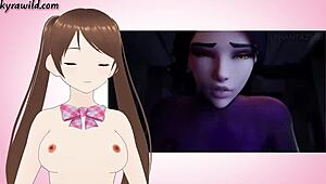 Try Not To Cum In This 3D Hentai Challenge With Rule 34 Vtuber Teasing And Riding Compilation