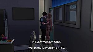 Naughty backstage fun in 3d hentai preview?