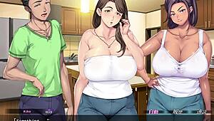 Your Mom’s a Fine Woman, Creampie Action in Part 3! 😜