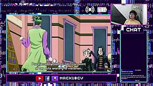 JoJo's Bizarre Adventure animation part 4 chapters 13-14 with hentai elements