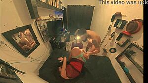 Priscila Beline年轻热辣猛操场景