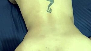 My friend slams my ass hard, pain mixes with hot cum inside.