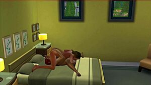 姑姑侄子狂享操逼快感