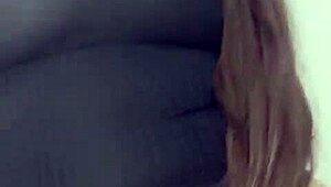 Alone at home, banging her hard for the boss’s special request, part 1