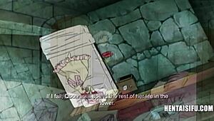 Virgin Princess Gets Double Penetrated by Futa Elf and Perv Prince in Wild Hentai with Subs