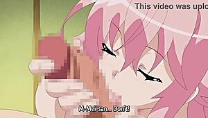 I try to do anal sex in this hentai anime