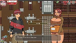 Spooky Milk Life Taboo Hentai Game Pornplay Ep 19 Nerdy Girl Public Handjob In The Library