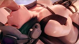 Rainbow Six Siege Ela in Animated Action Scene