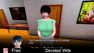 Hängivna frun säger: Jag gör vad som helst för dig