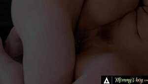 Wow! Annoyed Milf Penny Barber Disciplines Stepson with Wild Titty Action in All Parts!