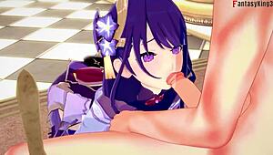 Raiden Shogun in the Kingdom Trailer from Genshin Impact Full Exclusive Video on Sheer or PTRN FantasyKing3