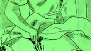 vintage hentai drawings come alive with steamy scenes