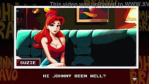 I suck Johnny's monster cock outdoors