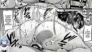 i went on a beach vacation and ended up having casual sex with locals. anime hentai style.