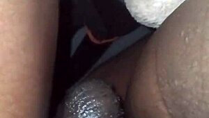 i couldn't resist her wet pussy before she left home. man, those natural tits and rough moves got me!