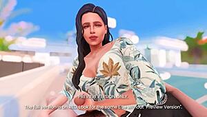 courtside passion in 3d hentai gets naughty in this preview version