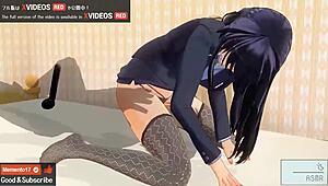 Uncensored Japanese Hentai Anime with Slow Sex ASMR Voice