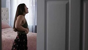 Abbie Maley rides cowgirl in hot girl summer with shaved close-up action