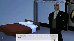 oh man i uh playing with miss martian in dc comics something unlimited part 83, like fingering and squirting in this hentai lesbian scene