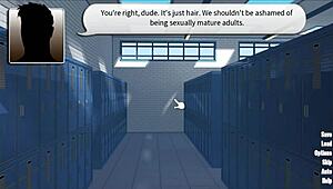 kissing two men with crushes and recalling the memory