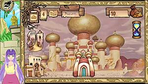 In Queen Trainer Part 1, Princess Jasmine explores her sexy adventures.