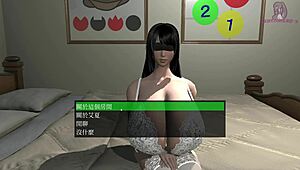 Damn, watch teen handle huge tits in wild blowbang!