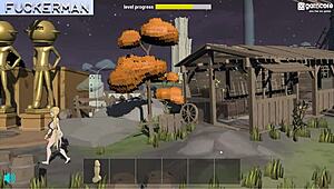 Hey, check out this wild gameplay of Fuckerman Ero Ring 0.2 with double action