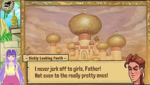 In Queen Trainer Deel 1 verkent prinses Jasmine geile avonturen