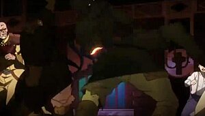 jonathan joestar battles dio brando in epic amv showdown
