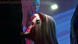 Ahri League of Legends Porn Animations with Wild Riding