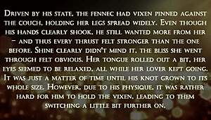 Dream Furry Yiff Date. Cartoon Big Tits Bent Over in 3D Action.