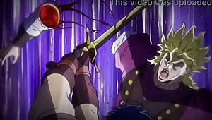 jonathan joestar battles dio brando in epic amv showdown