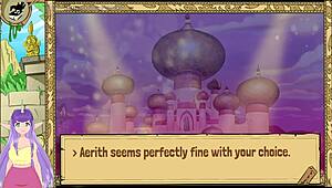 In Queen Trainer Part 1, Princess Jasmine explores her sexy adventures.