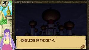 In Queen Trainer Part 1, Princess Jasmine explores her sexy adventures.