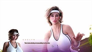 in apocalust 1, evelyn feels weird 😕