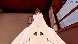 Mei Terumi and Konan Clash in Wild Naruto Hentai Action