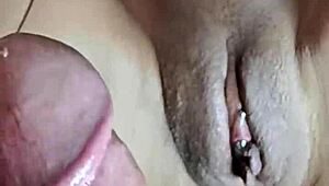 Juanlatino Fucks Her In Fishnets, Cums On Basque Feet