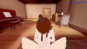 Mei Terumi and Konan Clash in Wild Naruto Hentai Action