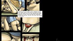 cartoon babes get pussy fucked and scream from cock