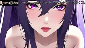 Anime Hottie Whispers Sweet Positive Vibes to You