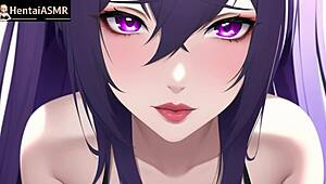 Anime Hottie Whispers Sweet Positive Vibes to You