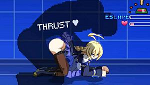 hey, this mugen brian vs es cartoon game has some wild anime hentai sex scenes