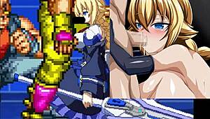 hey, this mugen brian vs es cartoon game has some wild anime hentai sex scenes