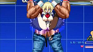 hey, this mugen brian vs es cartoon game has some wild anime hentai sex scenes