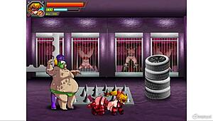 Unbreaker游戏展示狂野喷水和双重插入场景