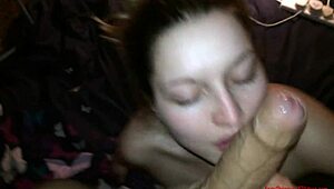 Young Babe Fucked in Mouth and Pussy Hard!
