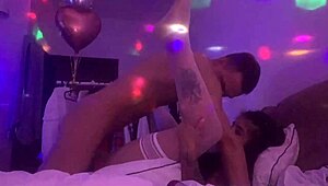 I’m so into this homemade clip, that tattooed ass in lingerie drives me wild.